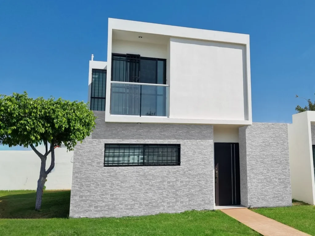 Fachada del modelo Miami en Las Américas Mérida