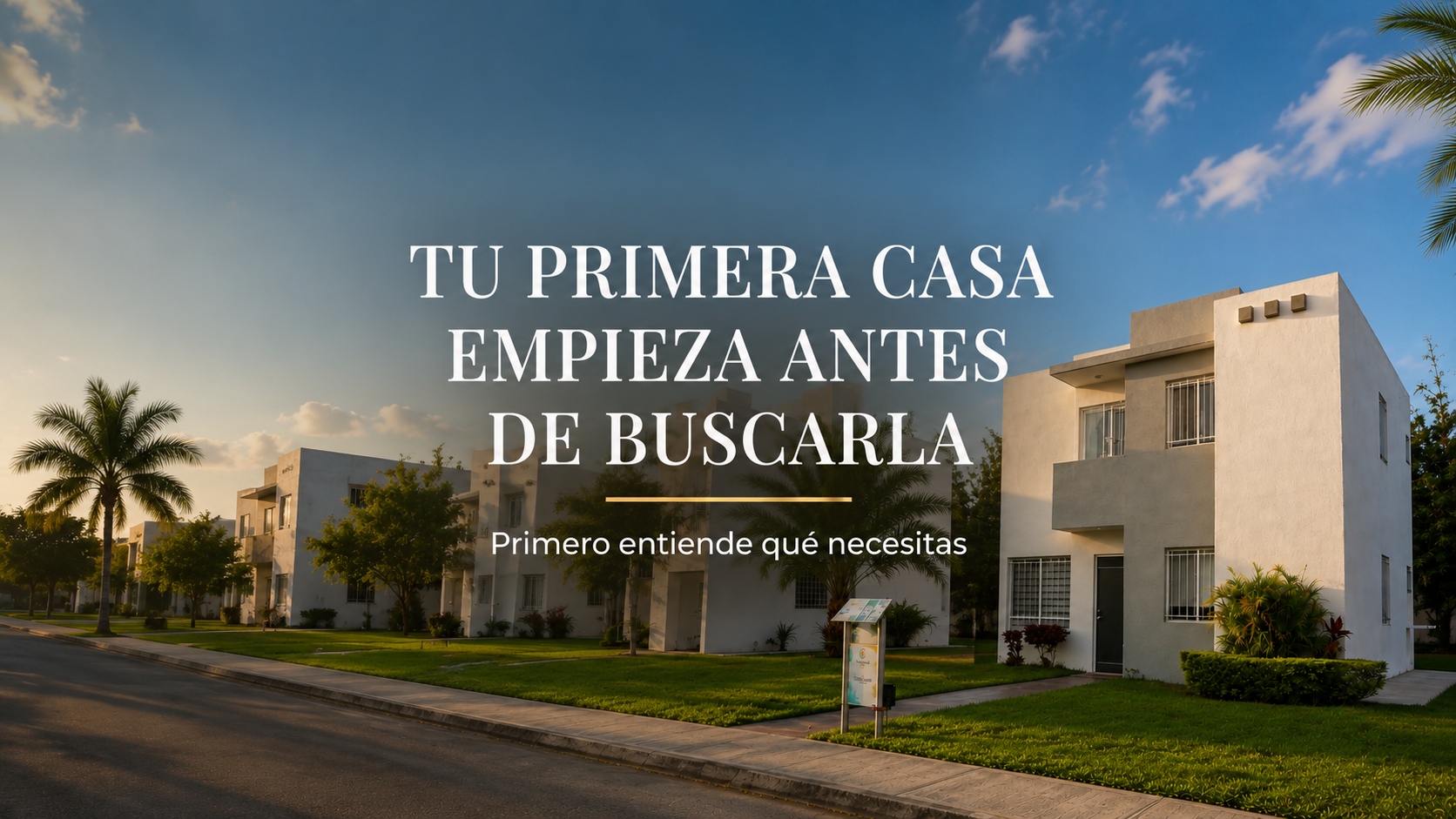 Comprar tu primera casa: qué necesitas tener claro antes de empezar